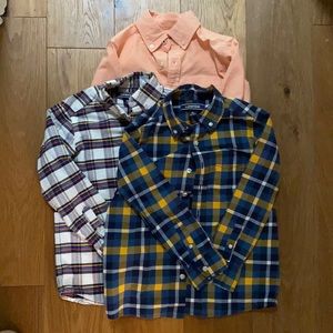 Lots of boys landsend button down shirts size M 5-6 excellent condition